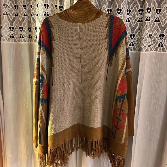 Ecoté open cardigan sweater size M - Picture 5 of 7